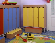 Детский гардероб, детская мебель на заказ.